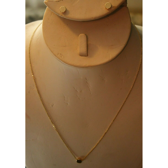 WOMEN'S GOLDTONE NECKLACE & EARRING SET NEW - Picture 2 of 7